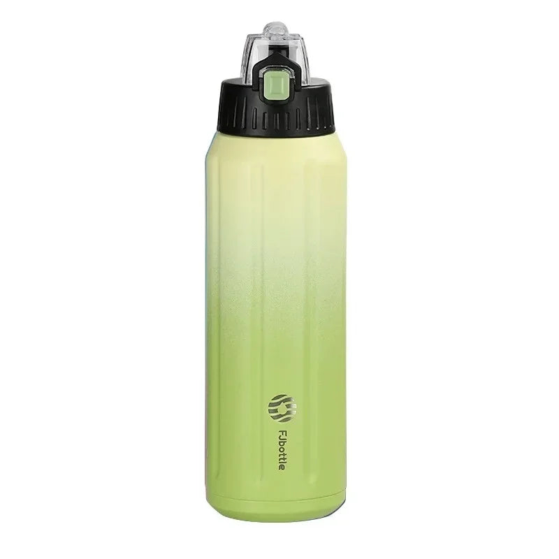 Fjbottle Thermos Bottle Stainless Steel Sports Water Bottle Keep Cold and Hot Vacuum Flasks Leak Proof Outdoor Water Bottles