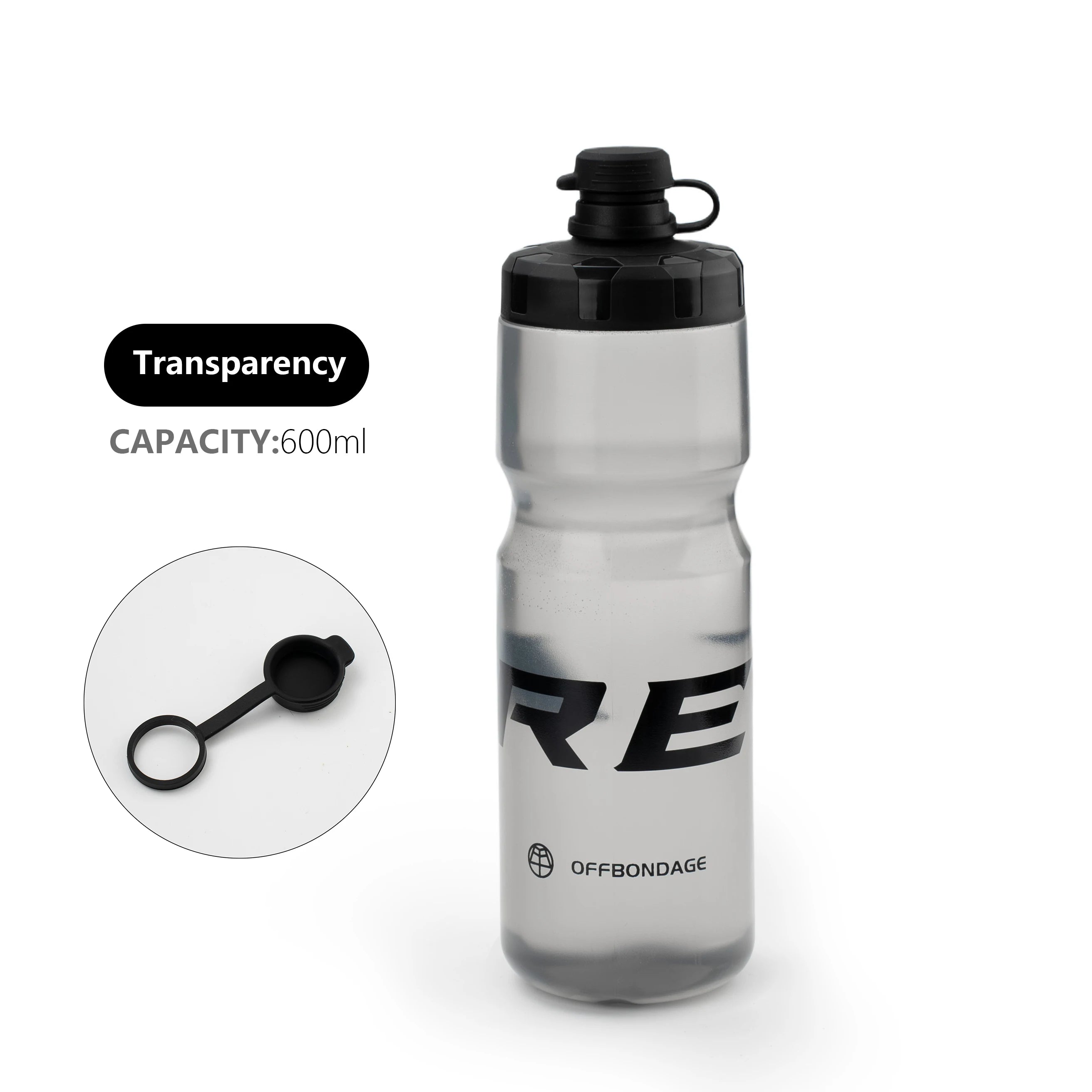 OFFBONDAGE 710ml Bicycle Bottle MTB Road Bike Water Bottle Outdoor Sports Plastic Portable Large Capacity Drink Cycling Accessor