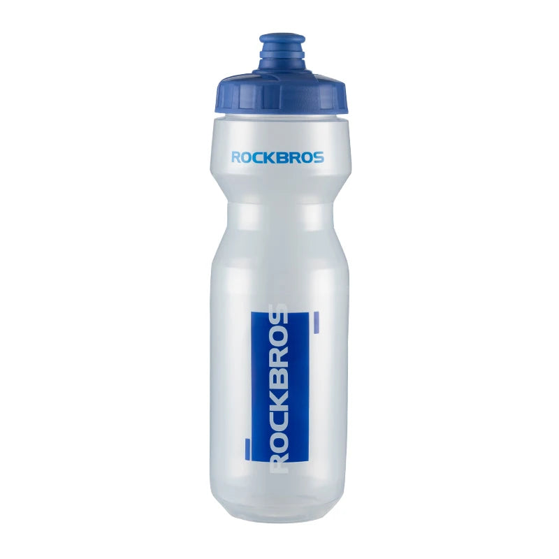 ROCKBROS 750ml Bicycle Water Bottle Plastic Sports Fitness Running Hiking Kettle Leak-proof Bike Bottle Cage