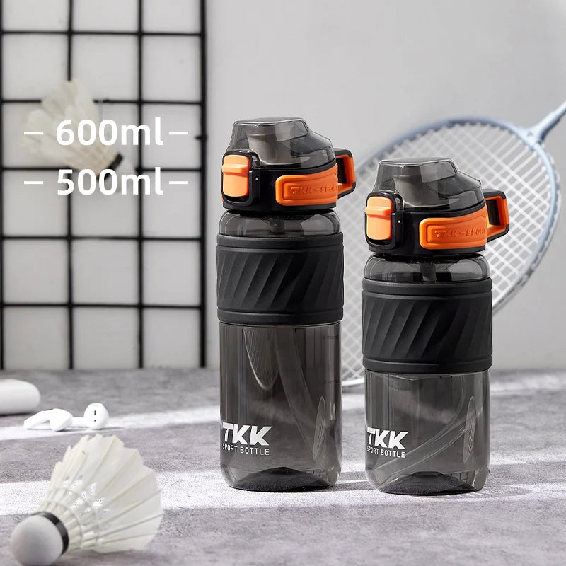 TKK 500/600ml BPA free Sports Watter Bottle Tritan BPA free Leak-proof Plastic cup School Children's 'bottle