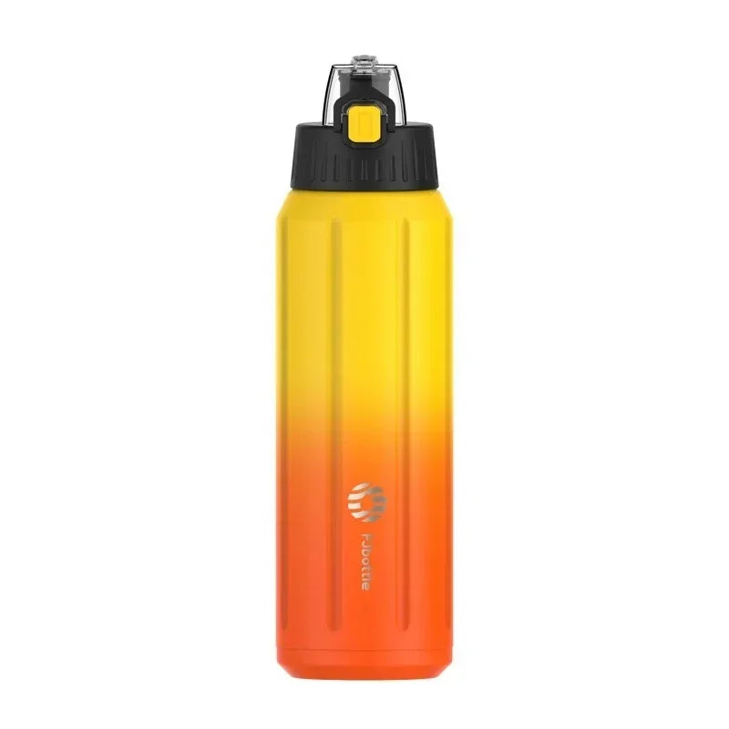 Fjbottle Thermos Bottle Stainless Steel Sports Water Bottle Keep Cold and Hot Vacuum Flasks Leak Proof Outdoor Water Bottles